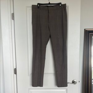 H&M Men's Brown Dress Pants (slim fit)